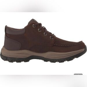 Skechers, Relaxed Fit Knowlson – Marsher Boot  Dark Brown 8.5